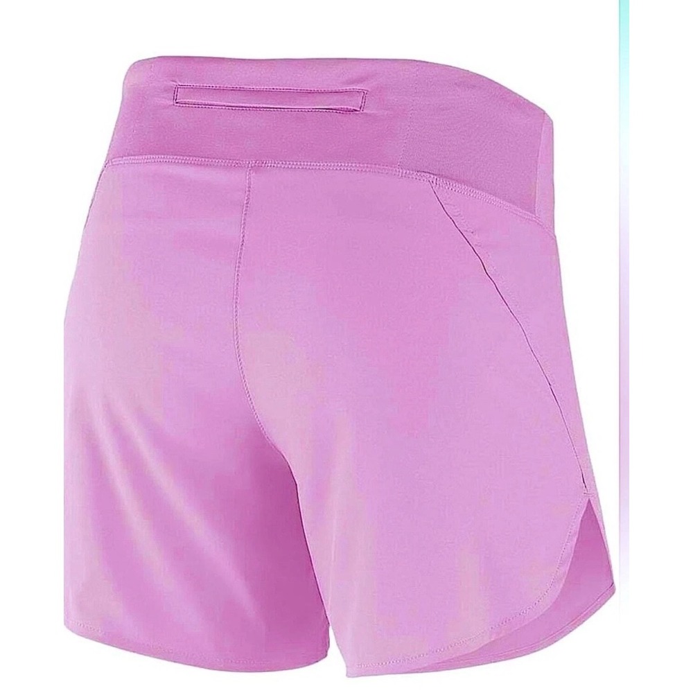 Nike Eclipse 2-in-1  Womens Dri-FIT Running Shorts Pink Laser Cut Size XS - Picture 9 of 9